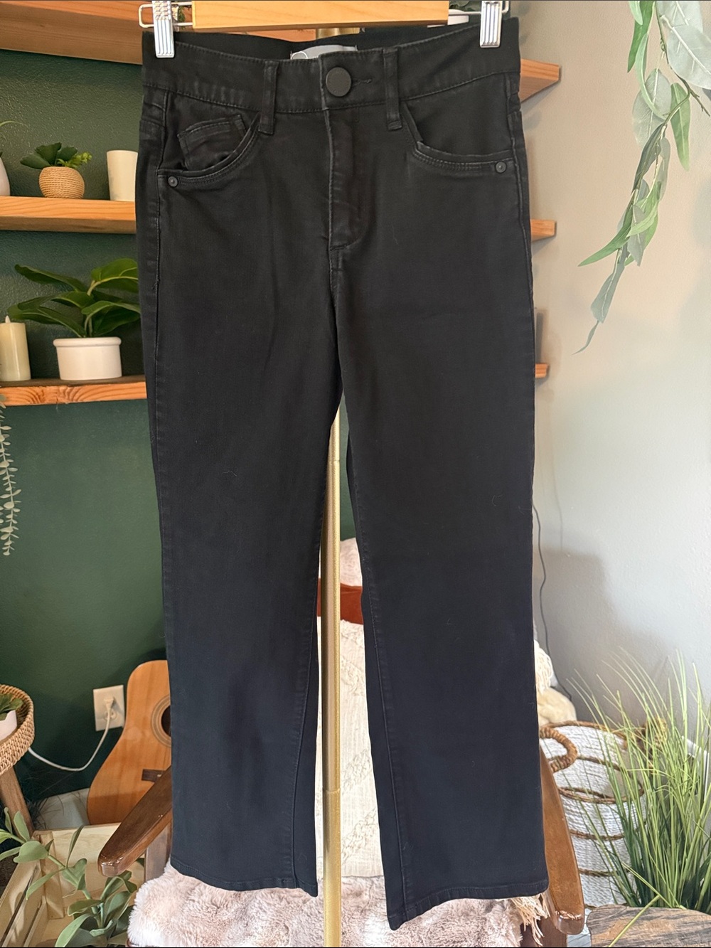 Wit & Wisdom Black Straight-Leg Jeans - Picture 2 of 8